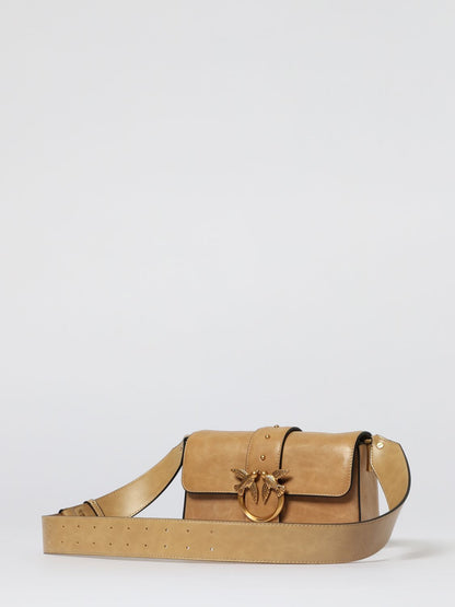 Pinko Crossbody Bag Woman Beige