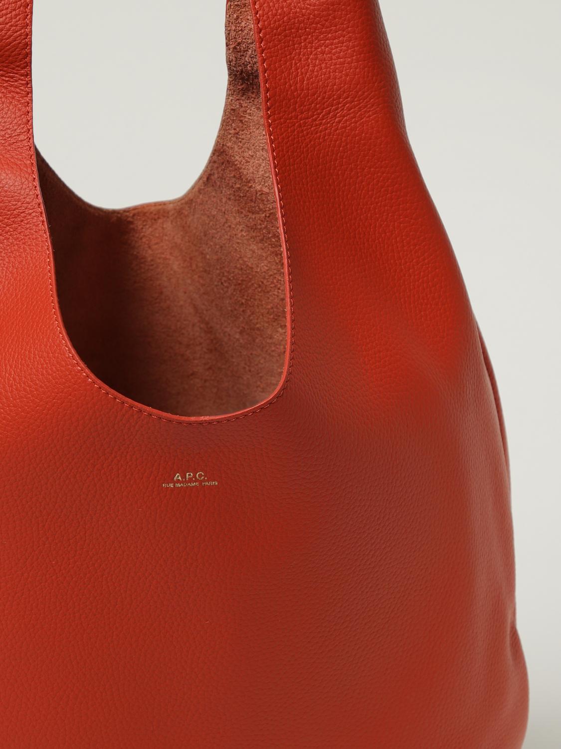 A.P.C. Tote Bags Woman Orange – Modishus