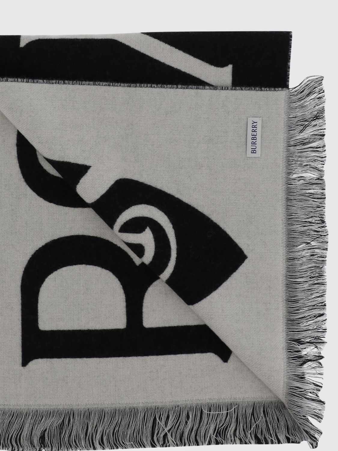 Burberry Scarf Men Black