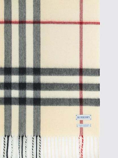 Burberry Scarf Men Grey