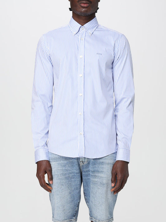Boss Shirt Men Blue