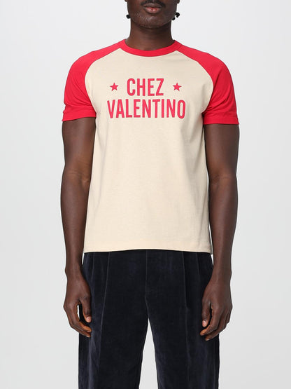 Valentino T Shirt Men Butter