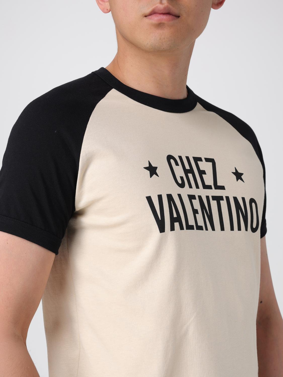 Valentino T Shirt Men Butter