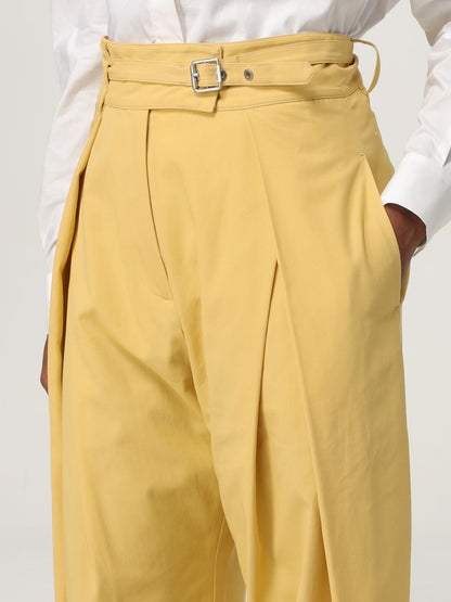 Pinko Pants Woman Yellow