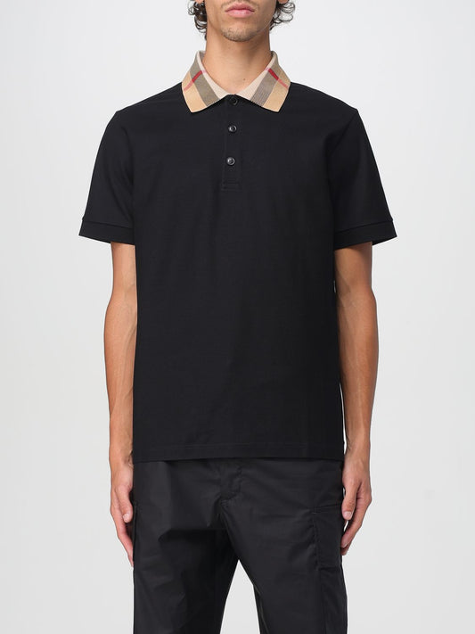 Burberry Polo Shirt Men Black