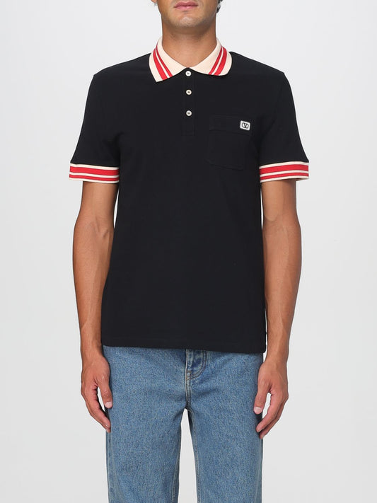 Valentino Polo Shirt Men Black