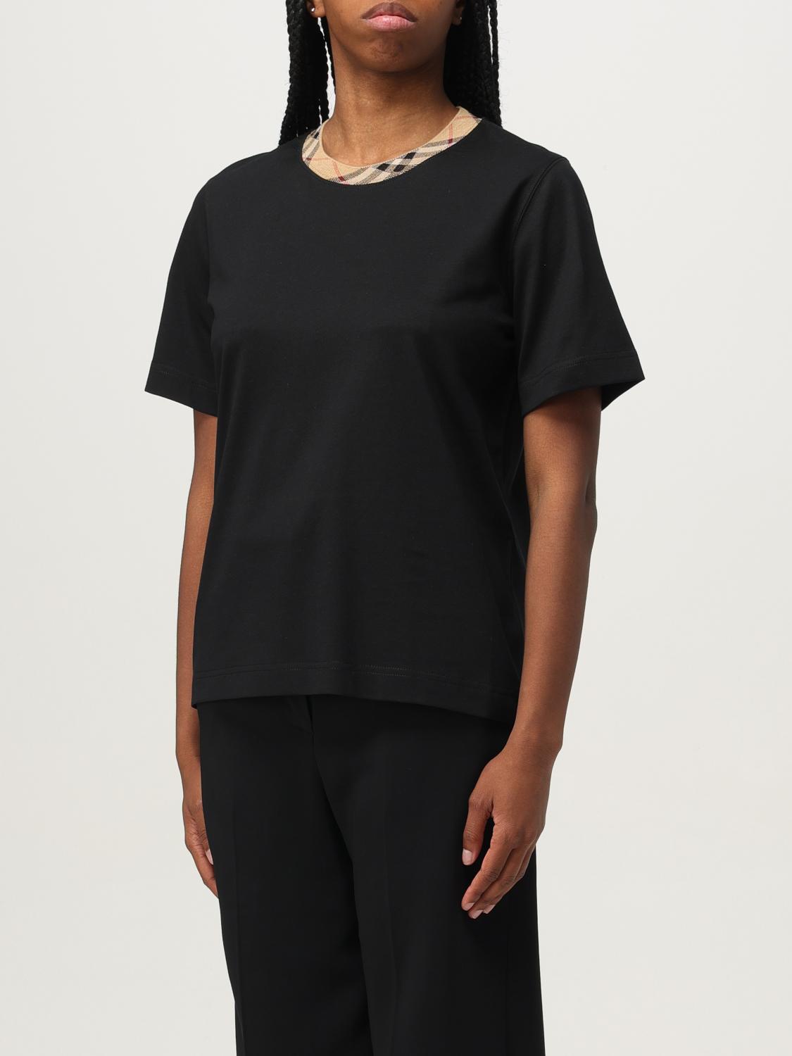 Burberry T Shirt Woman Black