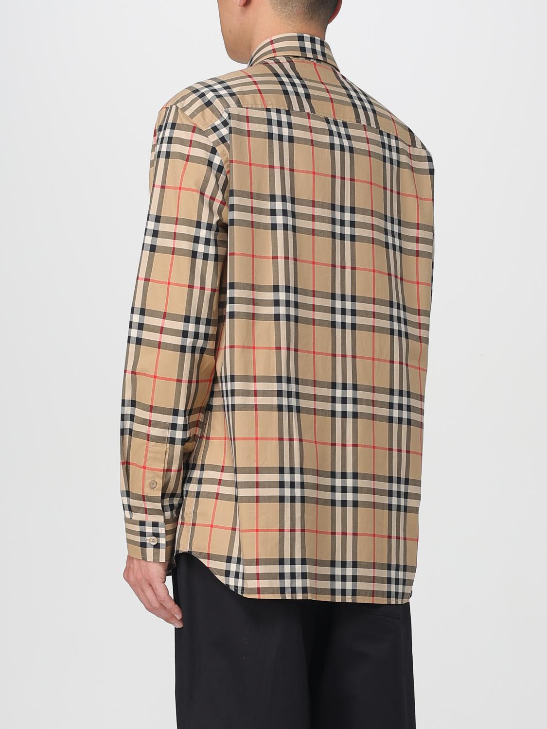 Burberry Shirt Men Beige