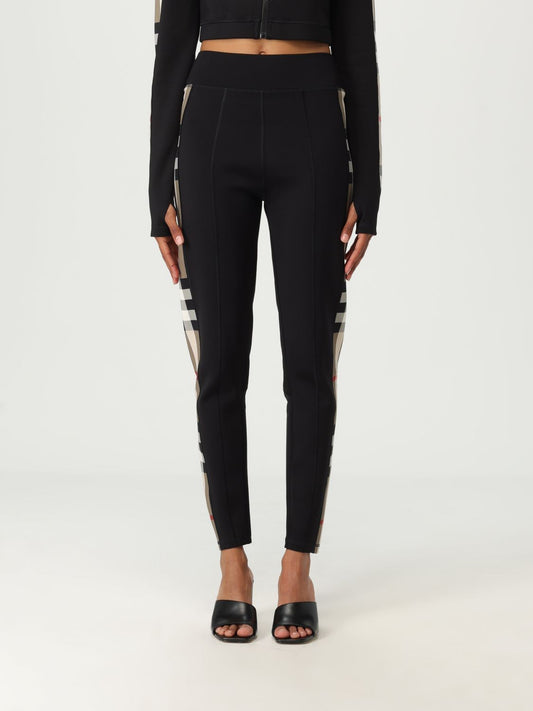 Burberry Pants Woman Black