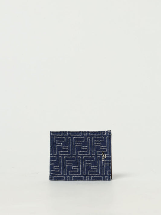 Fendi Wallet Men Grey