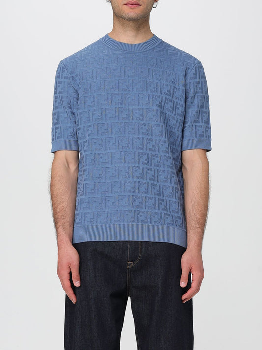 Fendi Sweater Men Blue