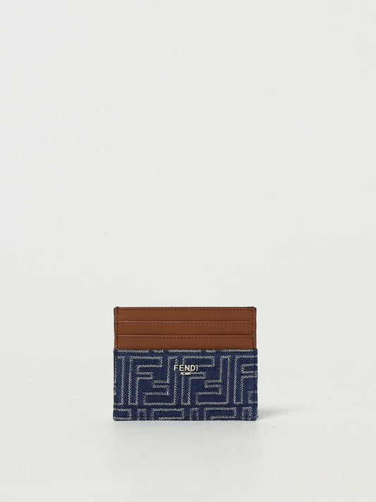 Fendi Wallet Men Grey