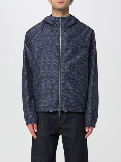 Fendi Jacket Men Blue