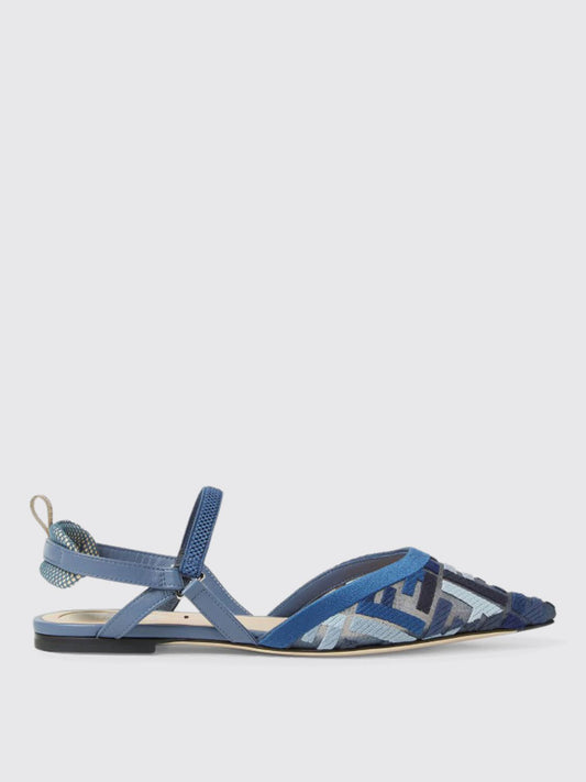 Fendi Ballet Flats Woman Multicolor