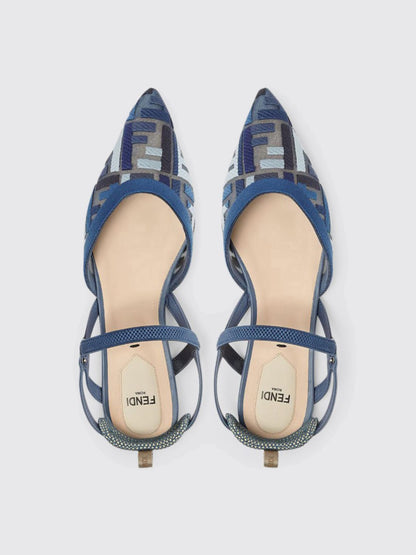 Fendi Ballet Flats Woman Multicolor
