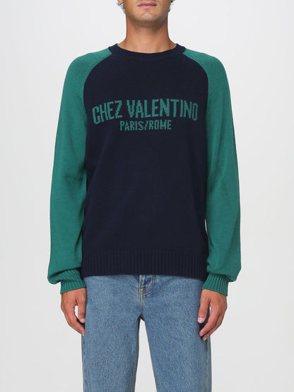 Valentino Sweater Men Blue