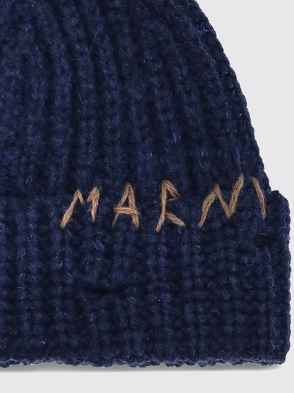 Marni Hat Men Blue