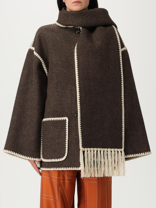 Toteme Coat Woman Brown