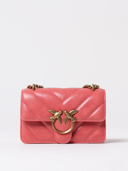 Pinko Crossbody Bags Woman Coral