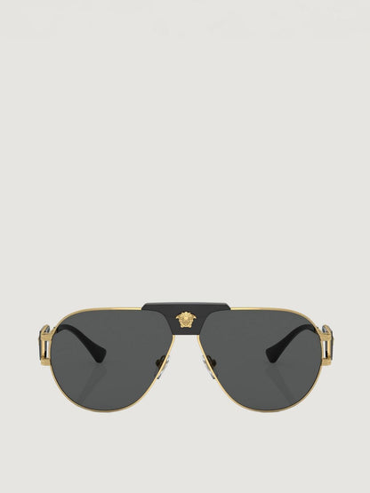 Versace Sunglasses Men Gold