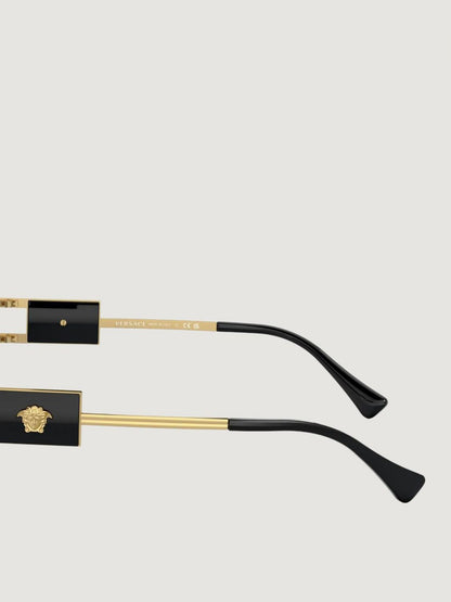 Versace Sunglasses Men Gold