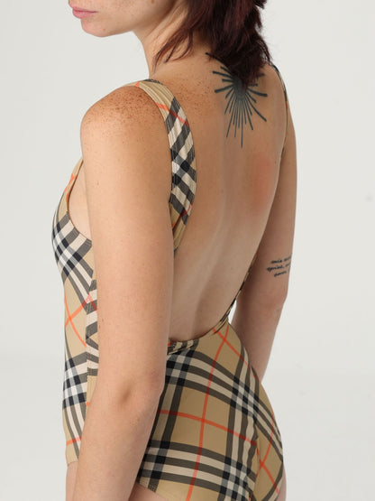 Burberry Swimsuit Woman Sand