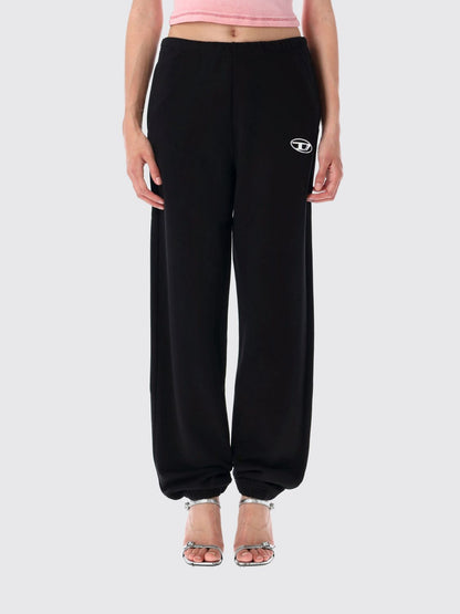 Diesel Pants Woman Black