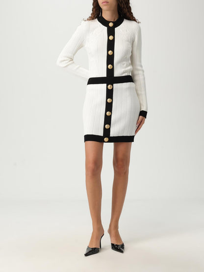 Balmain Cardigan Woman White