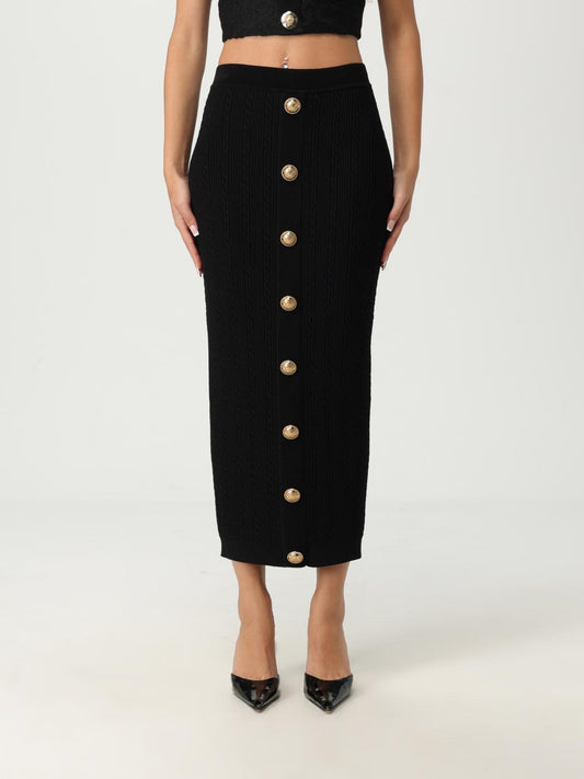 Balmain Skirt Woman Black