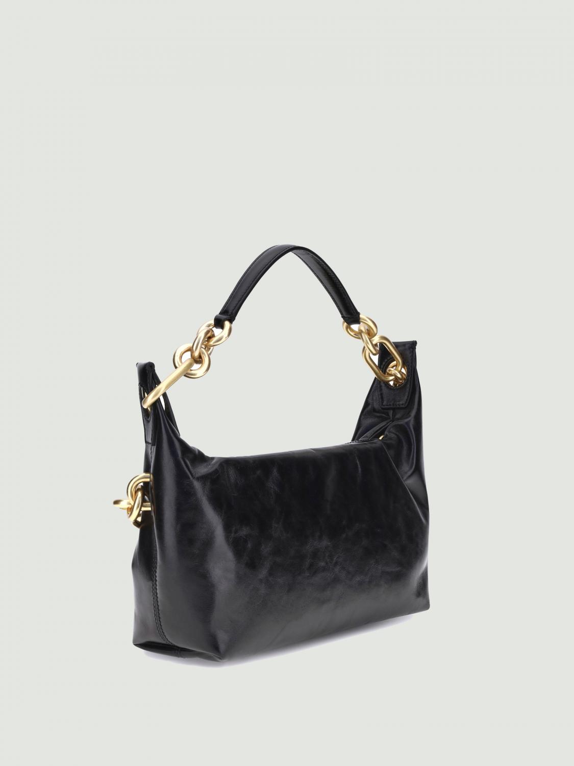 ショルダーバッグ・ポシェット BALMAIN Woman Shoulder bag Black FN1BS002LBFO 0PA Balmain Shoulder Bag Woman Black – Modishus