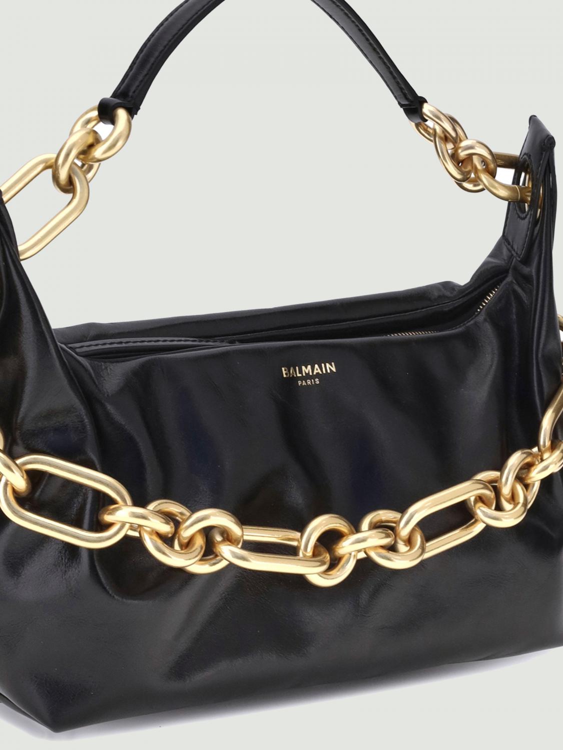Balmain Shoulder Bag Woman Black