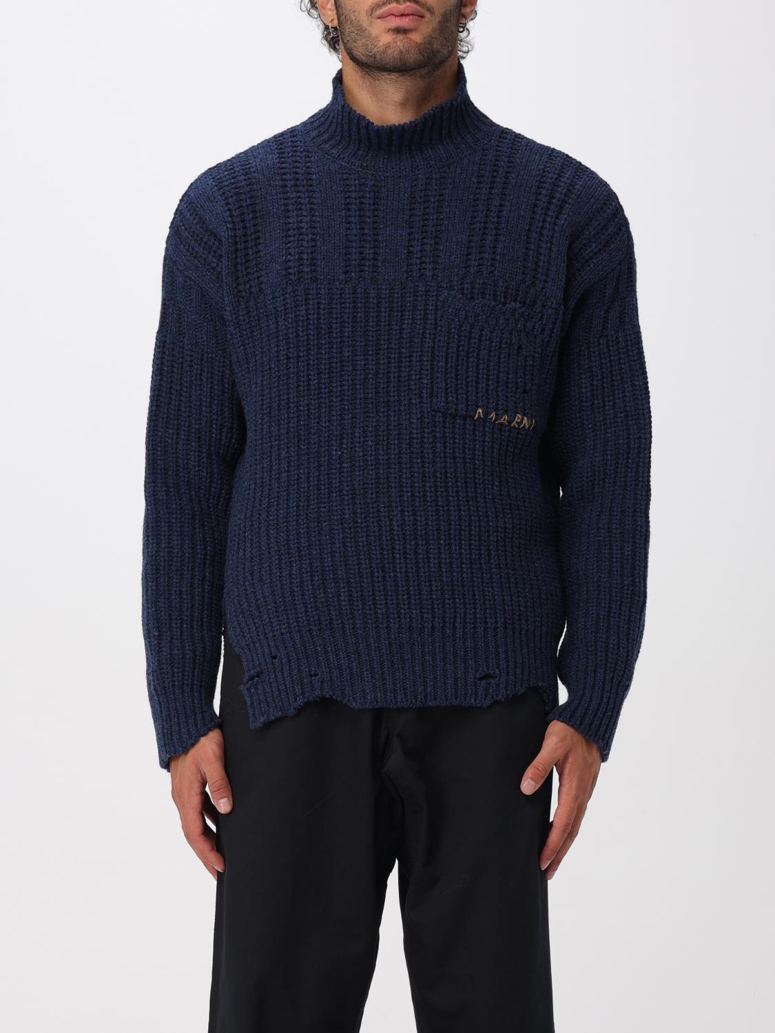 Marni Sweater Men Blue
