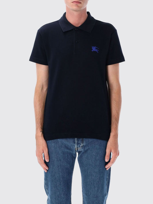 Burberry Polo Shirt Men Blue