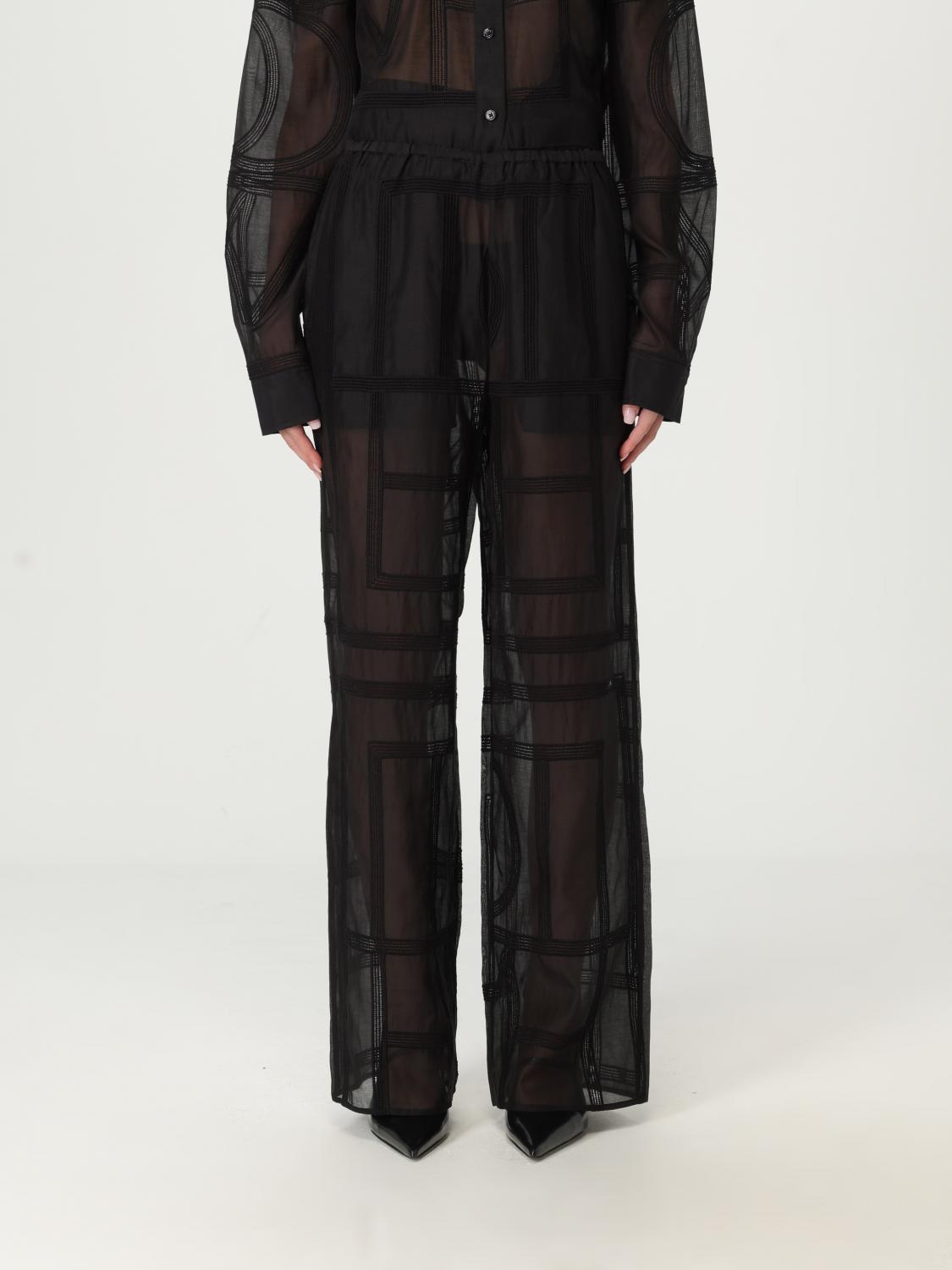 Toteme Pants Woman Black