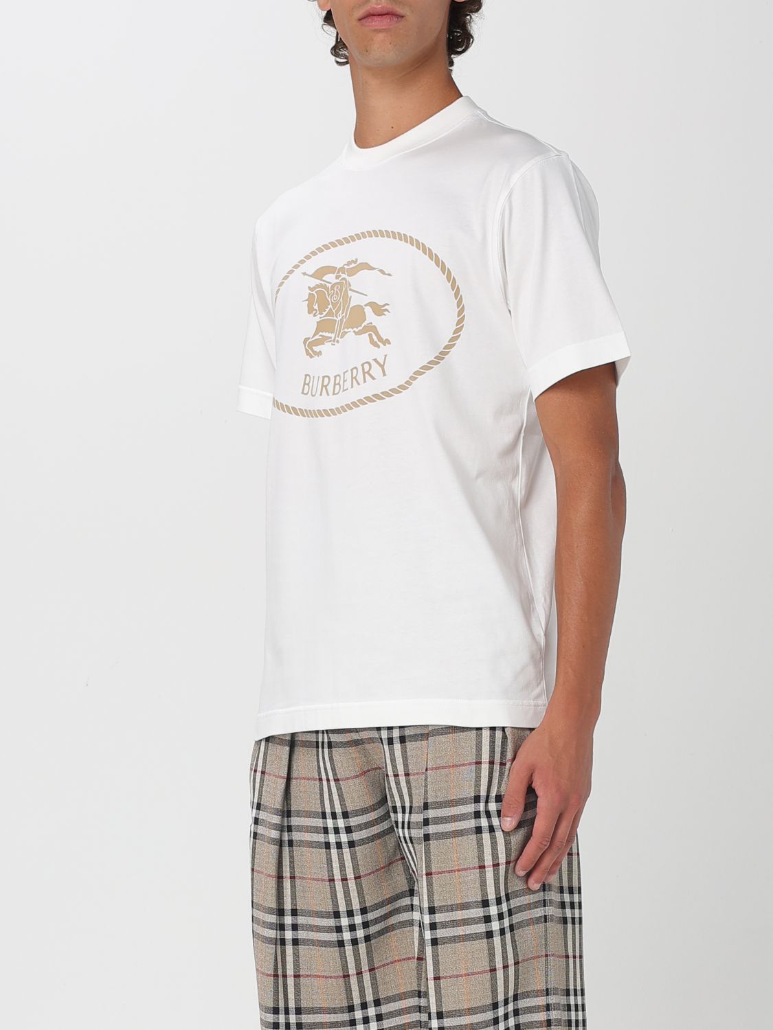 Burberry T Shirt Men White