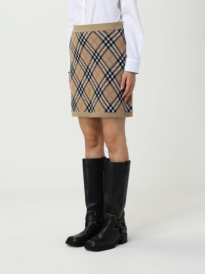 Burberry Skirt Woman Sand