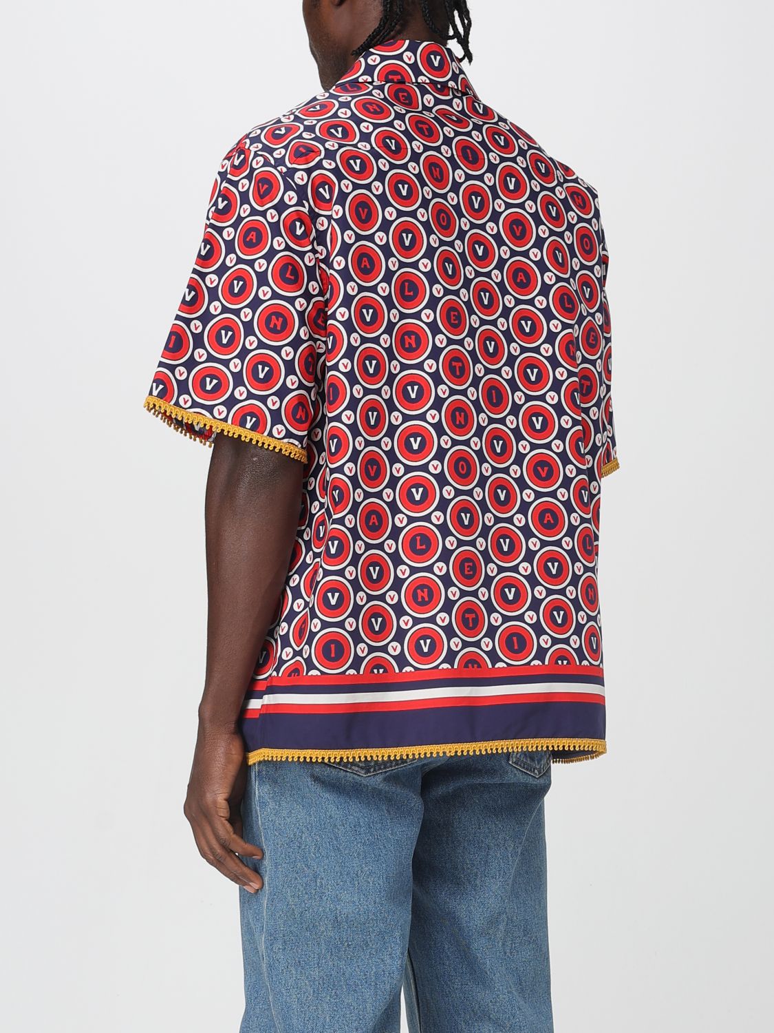 Valentino Shirt Men Blue