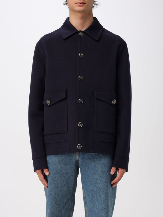 Valentino Coat Men Blue
