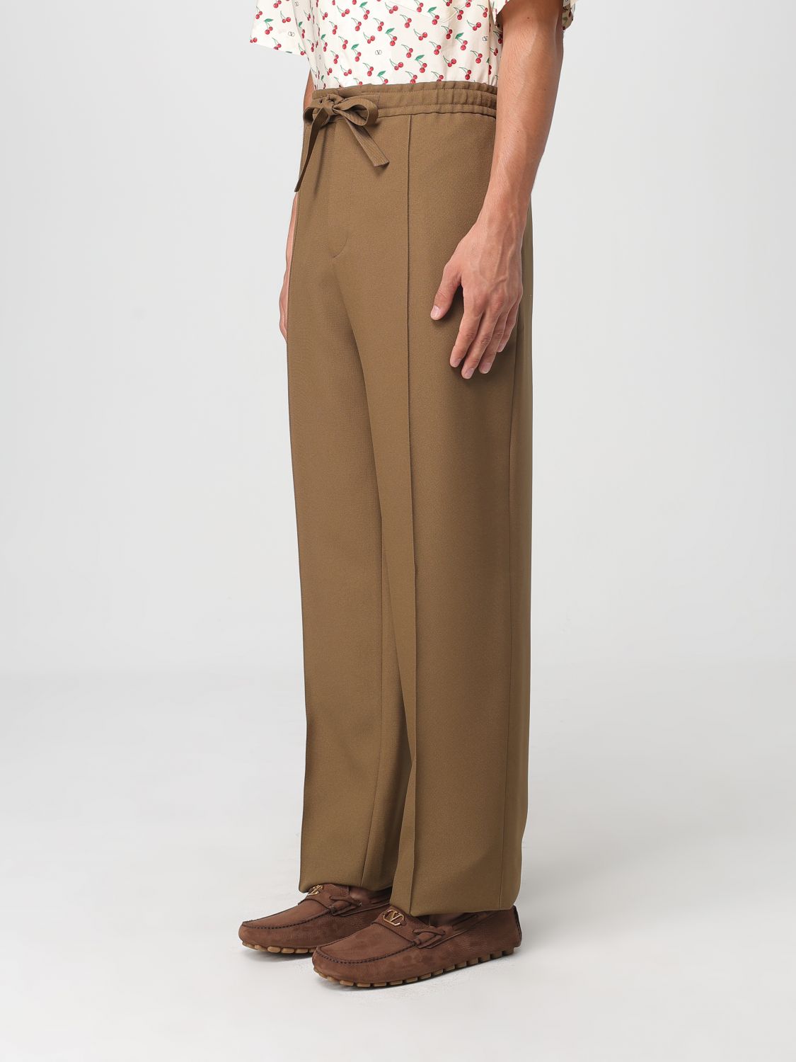 Valentino Pants Men Walnut