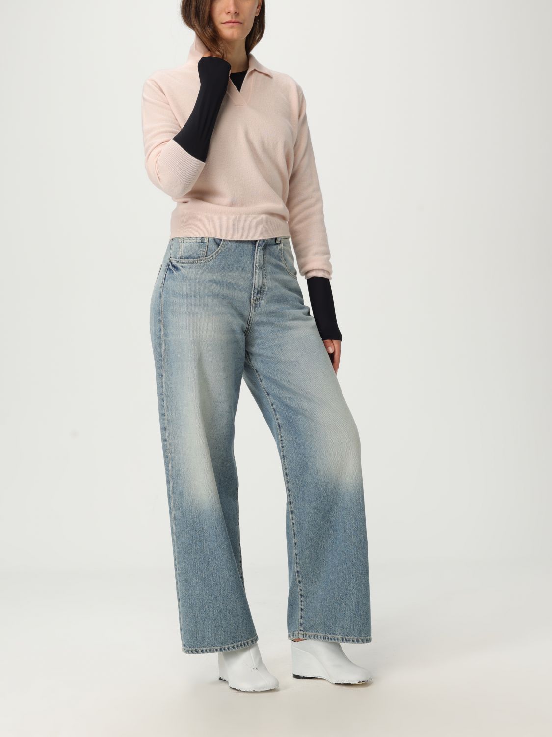 Maison Margiela Sweater Woman Pink