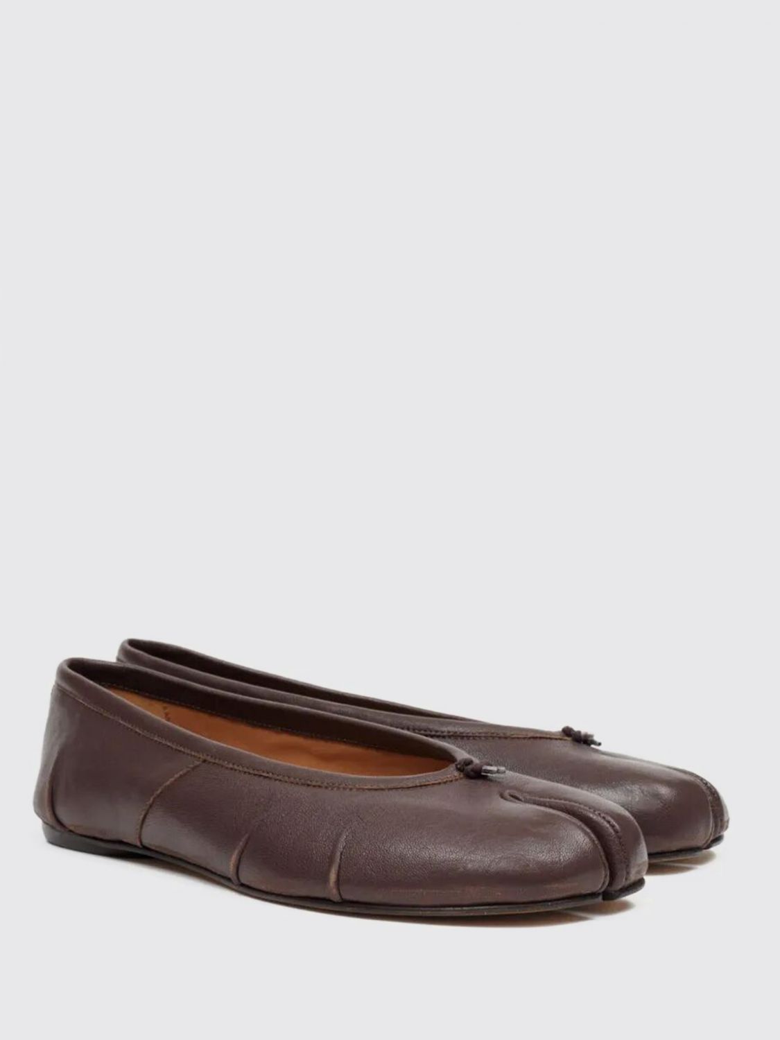 Maison Margiela Ballet Flats Woman Brown