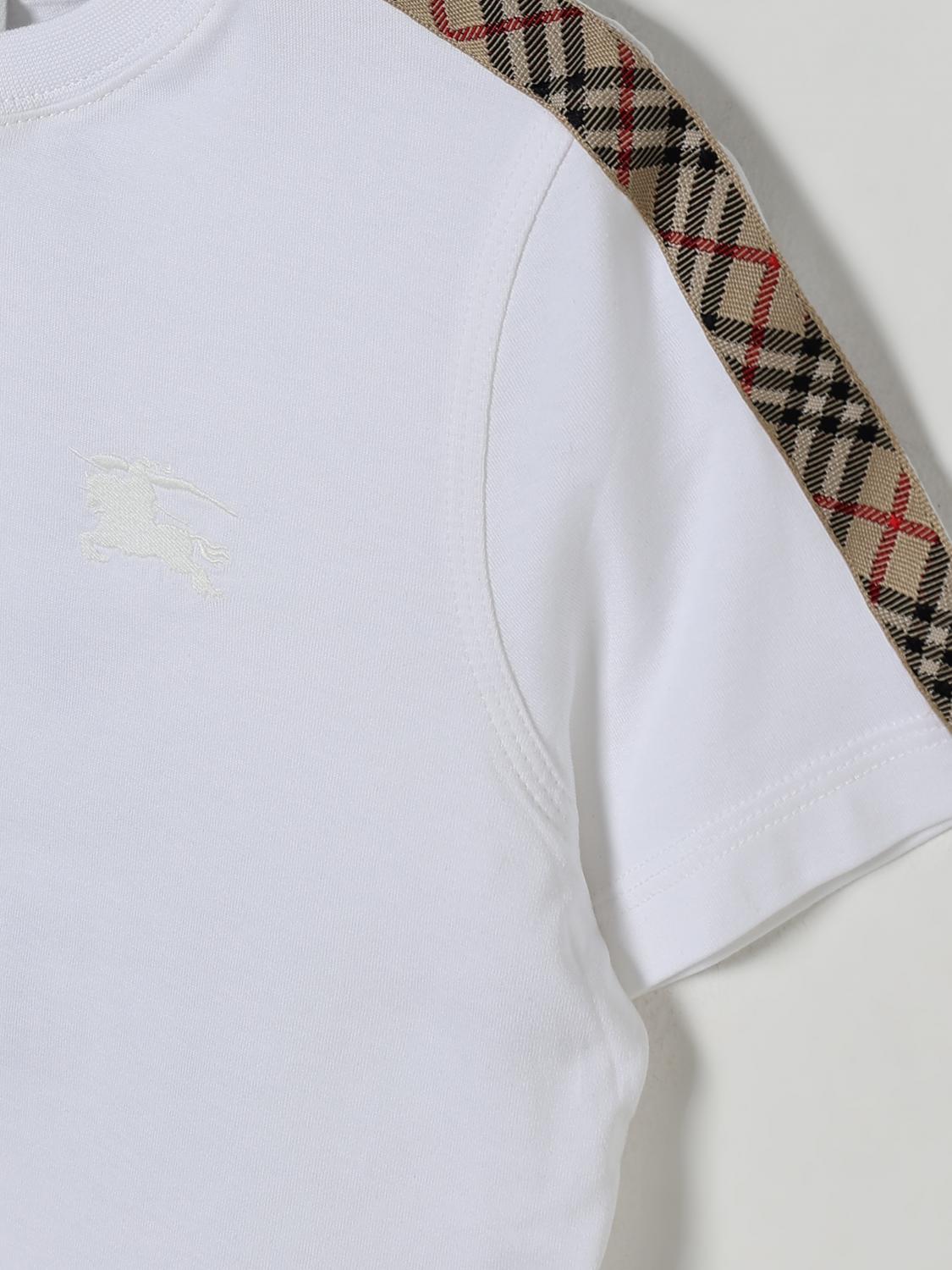 Burberry T Shirt Kids White
