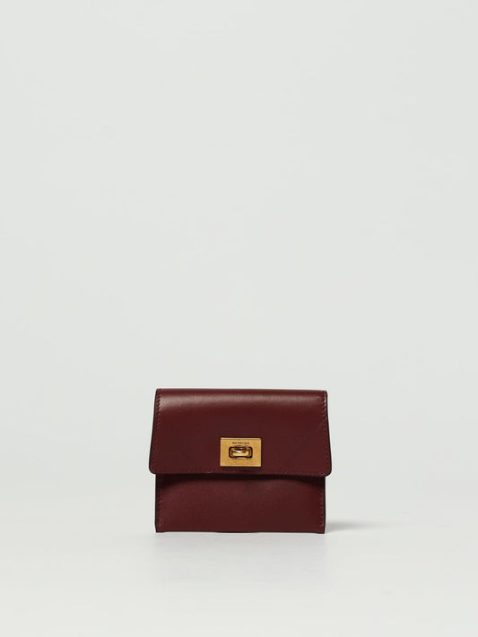Balenciaga Wallet Woman Wine