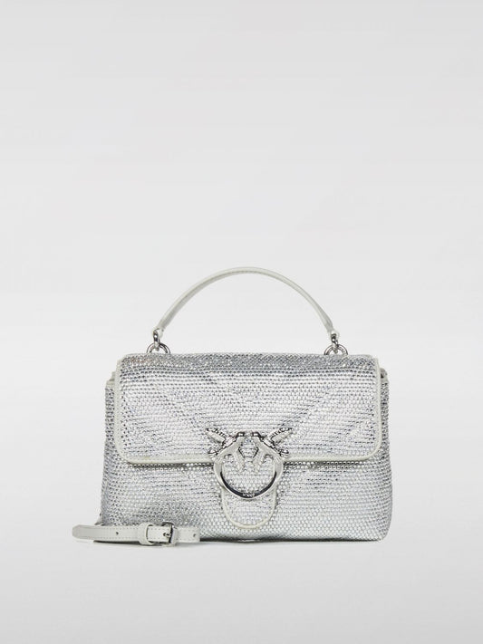 Pinko Handbag Woman Silver
