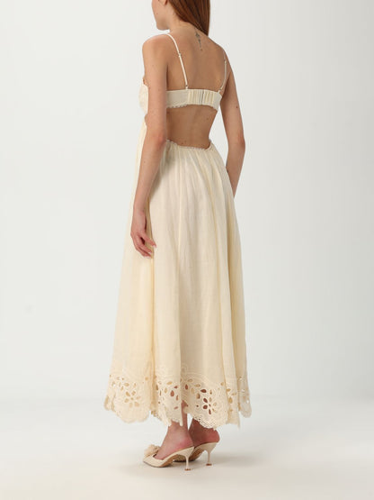 Zimmermann Dress Woman Yellow Cream