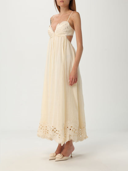 Zimmermann Dress Woman Yellow Cream