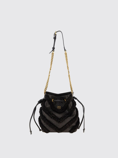 Pinko Shoulder Bag Woman Beige