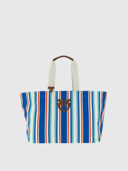 Pinko Tote Bags Woman Blue