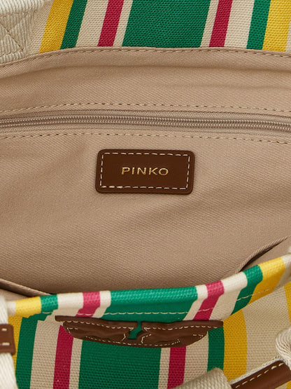 Pinko Tote Bags Woman Blue
