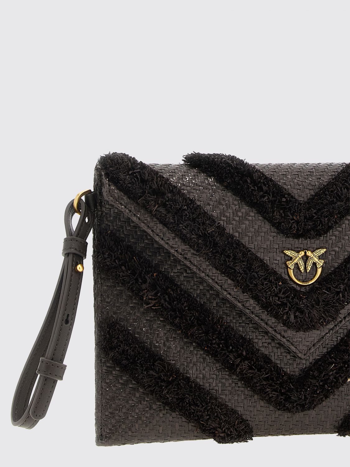 Pinko Clutch Woman Brown